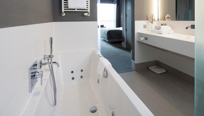 Badezimmer Hotel Brussels Airport